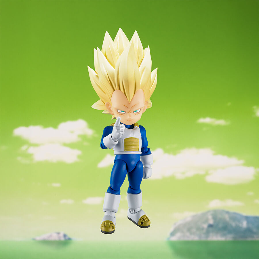 Figura S.H. Figuarts Vegeta Super Saiyan 3 Dragon Ball Daima 7,5cm   TAMASHII NATIONS