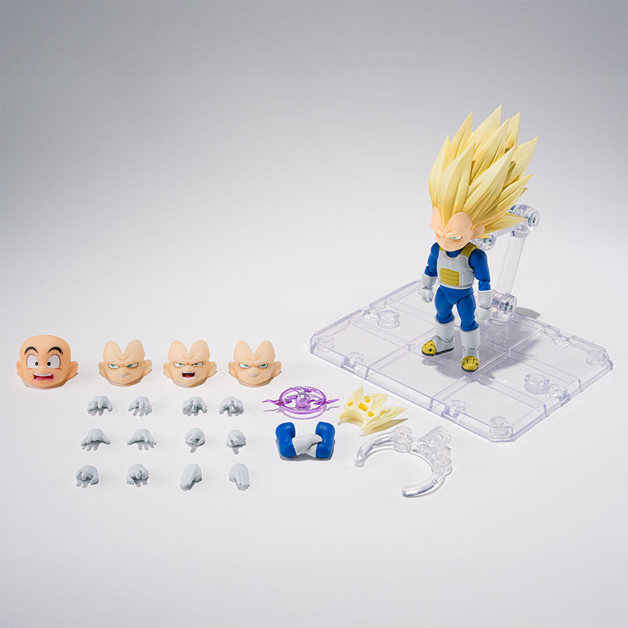 Figura S.H. Figuarts Vegeta Super Saiyan 3 Dragon Ball Daima 7,5cm   TAMASHII NATIONS