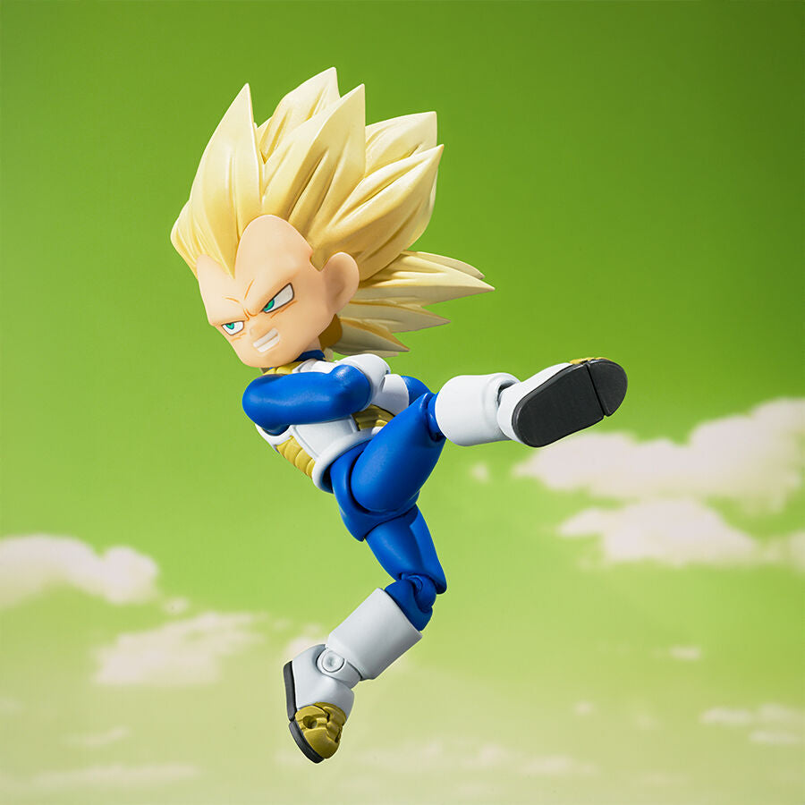 Figura S.H. Figuarts Vegeta Super Saiyan 3 Dragon Ball Daima 7,5cm   TAMASHII NATIONS
