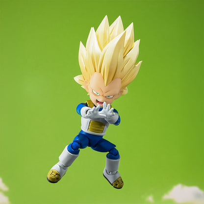 Figura S.H. Figuarts Vegeta Super Saiyan 3 Dragon Ball Daima 7,5cm   TAMASHII NATIONS