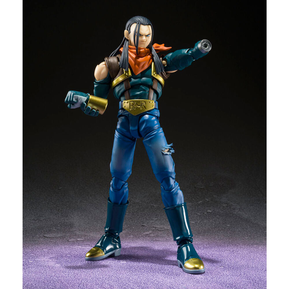 Figura SH Figuarts Super Android 17 Dragon Ball GT 15cm  