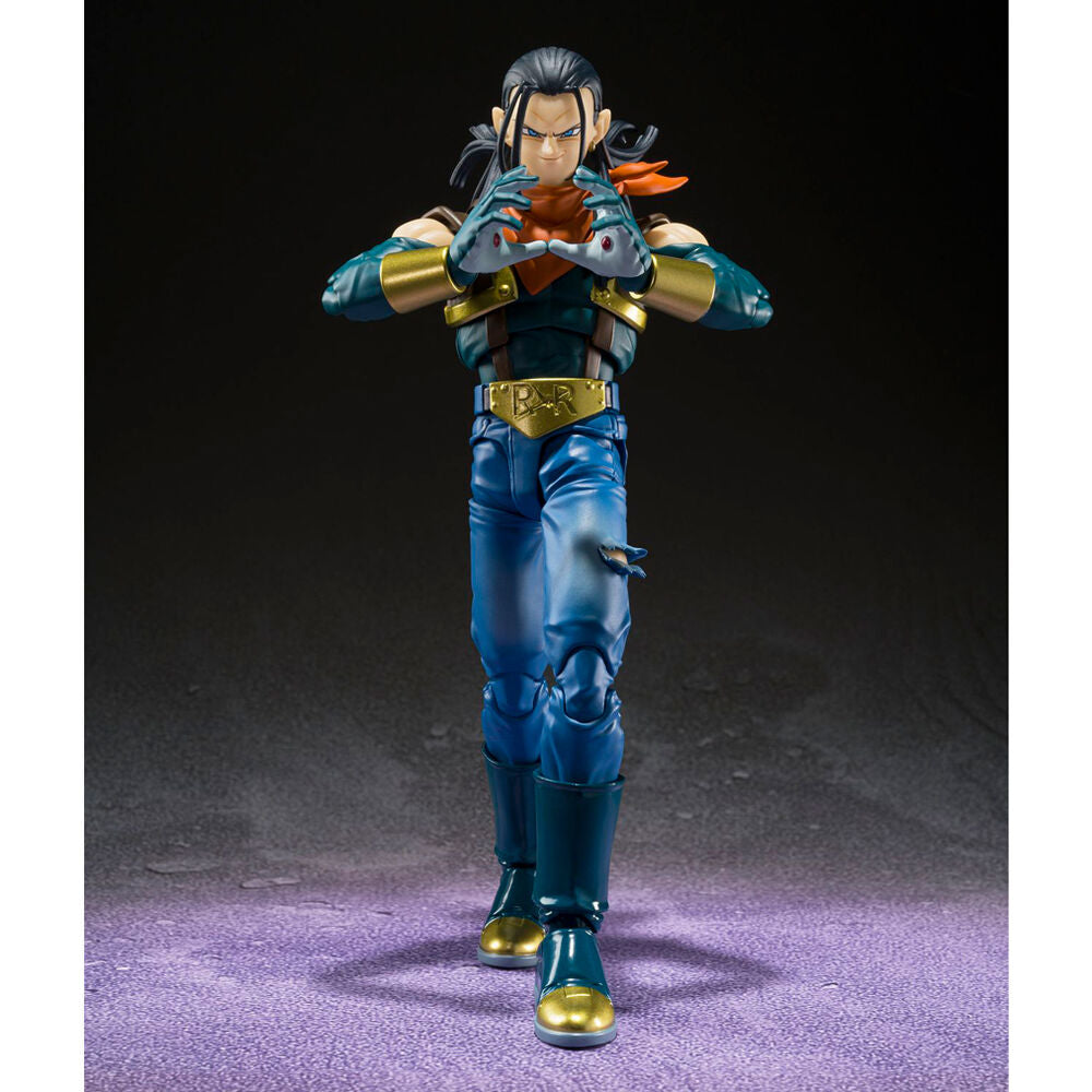 Figura SH Figuarts Super Android 17 Dragon Ball GT 20cm  