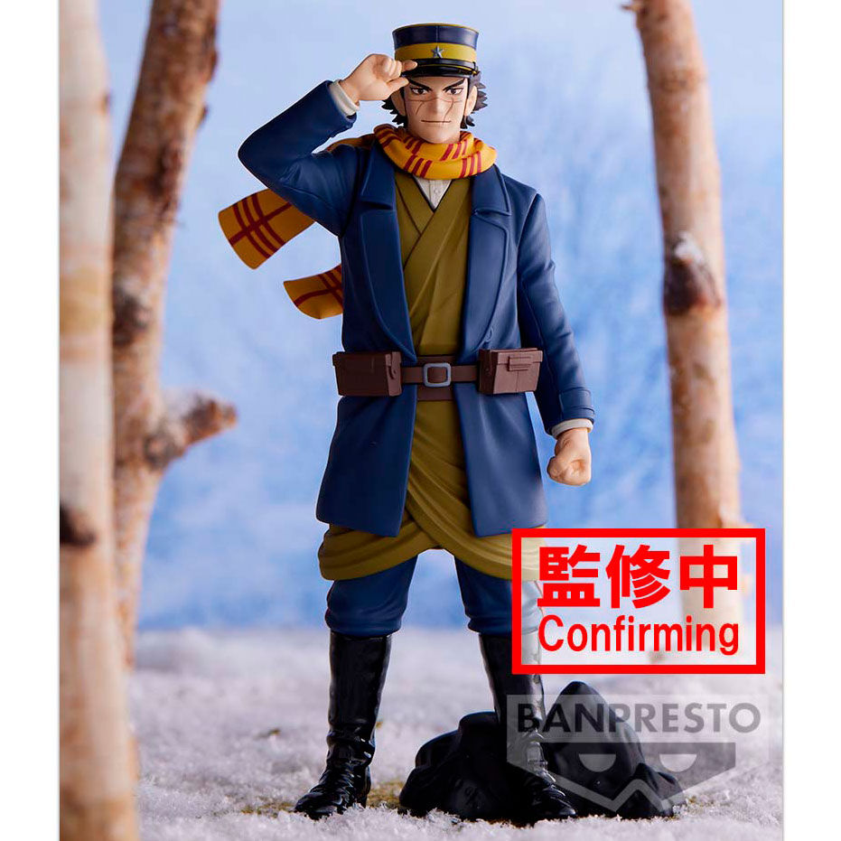 Figura Saichi Sugimoto Golden Kamuy 15cm  