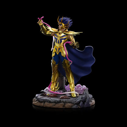 Figura Saint Seiya Estatua 1/10 Art Scale Cancer Deathmask 23 cm   Iron Studios