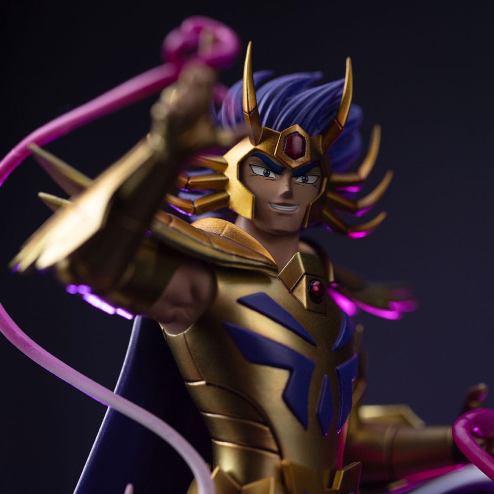 Figura Saint Seiya Estatua 1/10 Art Scale Cancer Deathmask 23 cm   Iron Studios