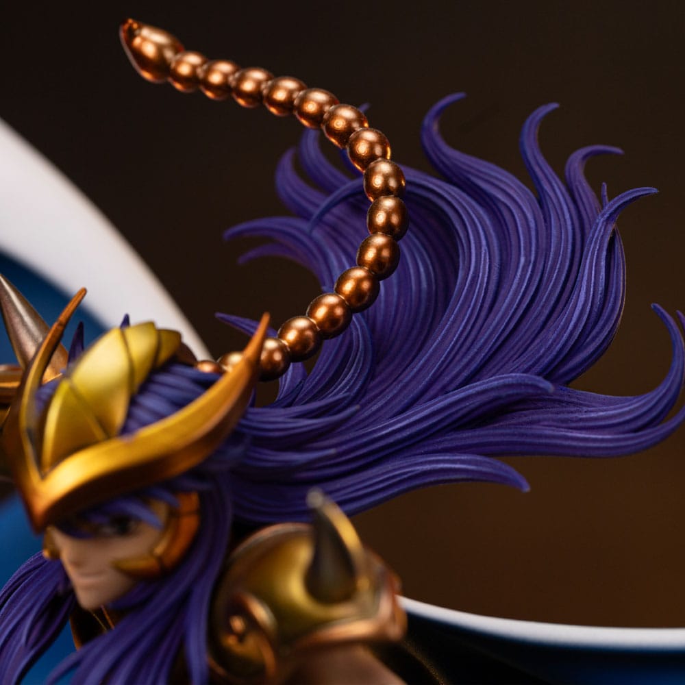 Figura Saint Seiya Estatua 1/10 Art Scale Scorpio Milo 24 cm   Iron Studios