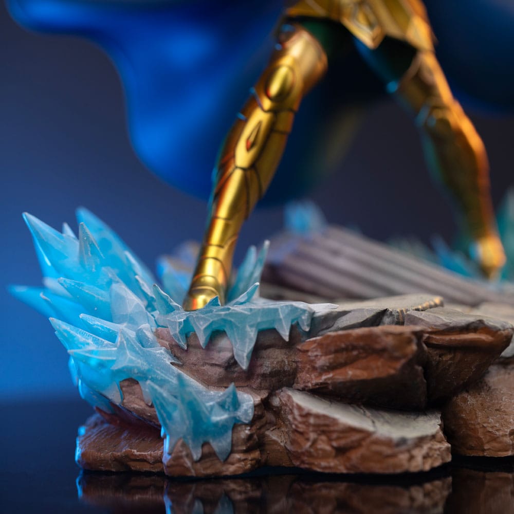 Figura Saint Seiya Estatua 1/10 Art Scale Scorpio Milo 24 cm   Iron Studios