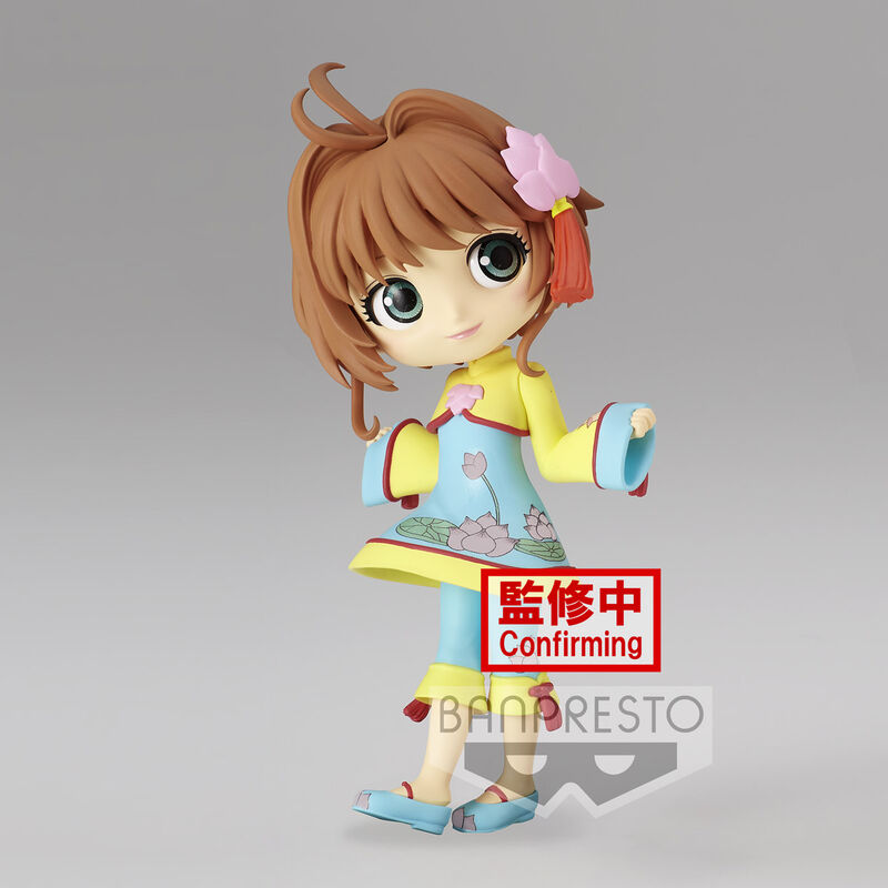 Figura Sakura Kinomoto Ver.A Cardcaptor Sakura Clear Card Q posket 14cm   BANPRESTO