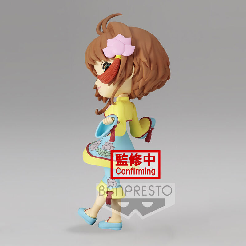 Figura Sakura Kinomoto Ver.A Cardcaptor Sakura Clear Card Q posket 14cm   BANPRESTO