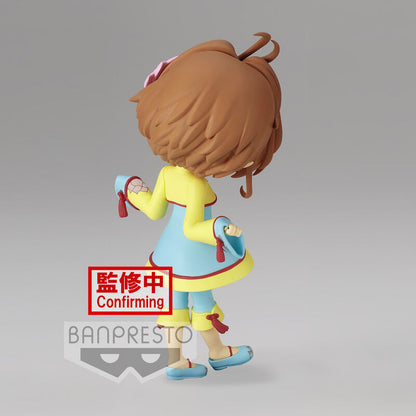Figura Sakura Kinomoto Ver.A Cardcaptor Sakura Clear Card Q posket 14cm   BANPRESTO