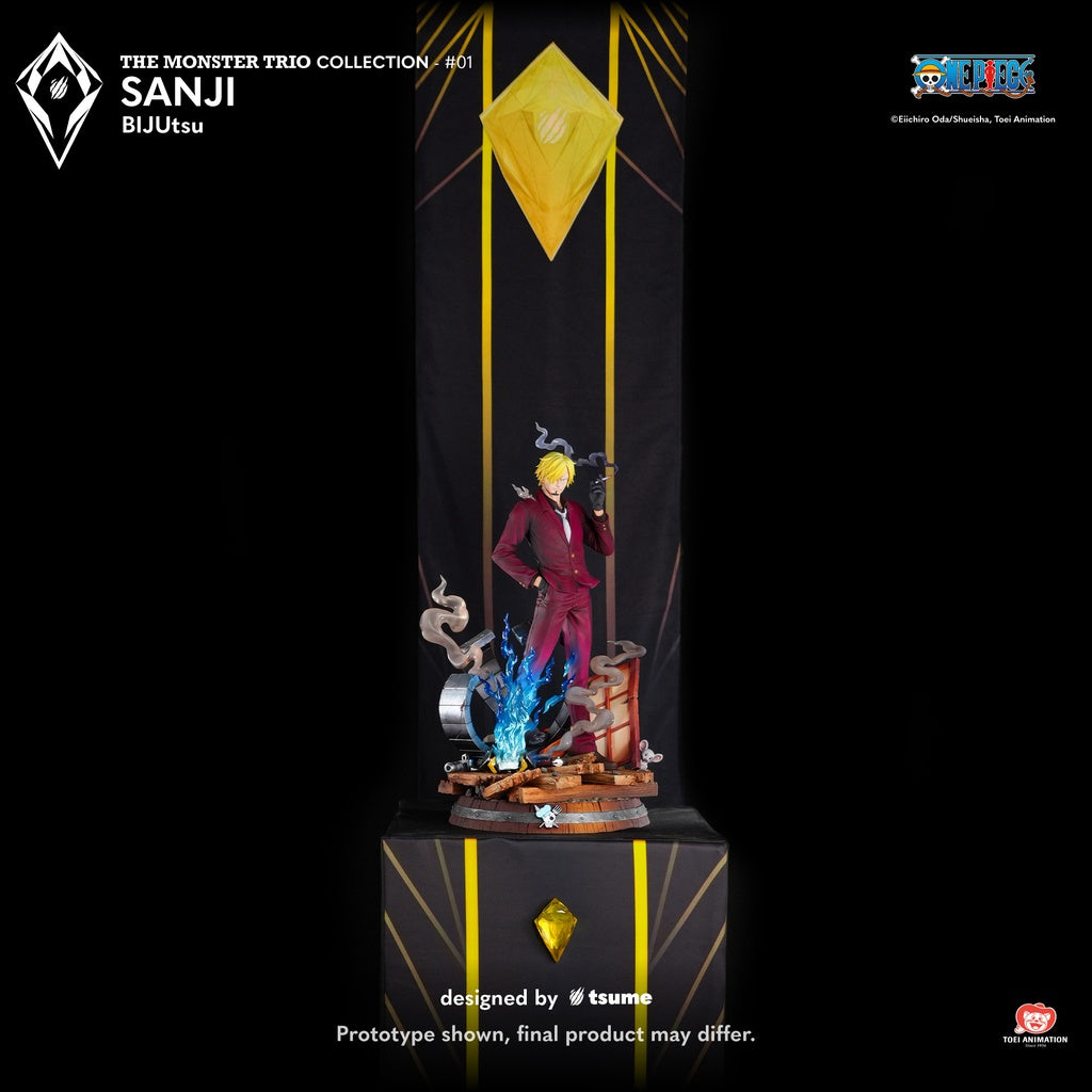Figura Sanji Bijutsu The Monster Trio Tsume 1/4  