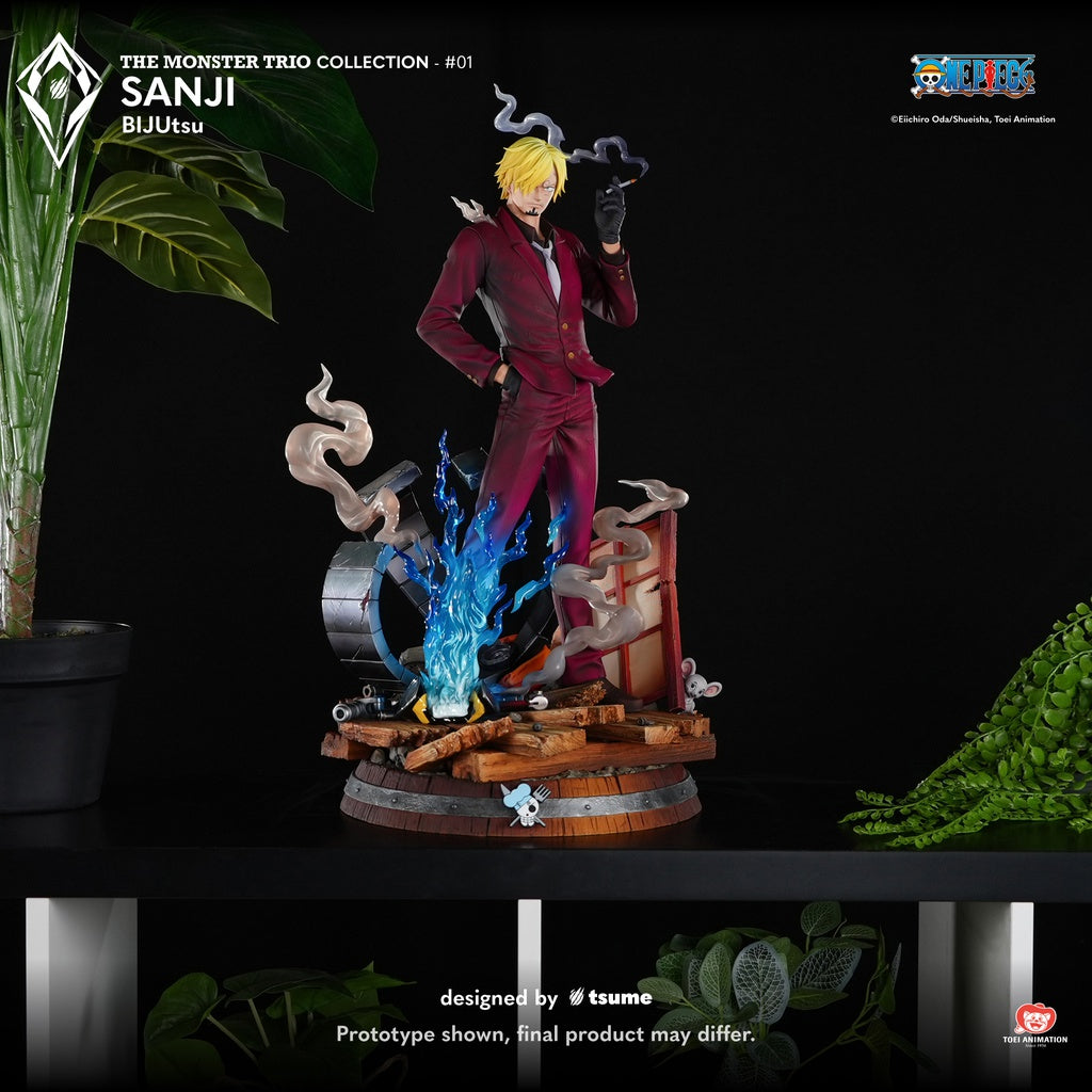 Figura Sanji Bijutsu The Monster Trio Tsume 1/4  