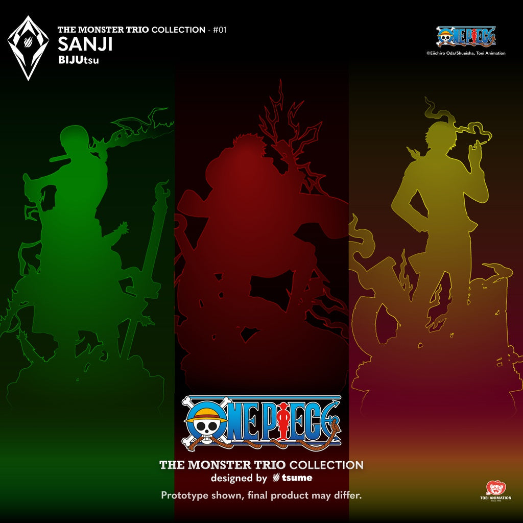 Figura Sanji Bijutsu The Monster Trio Tsume 1/4  