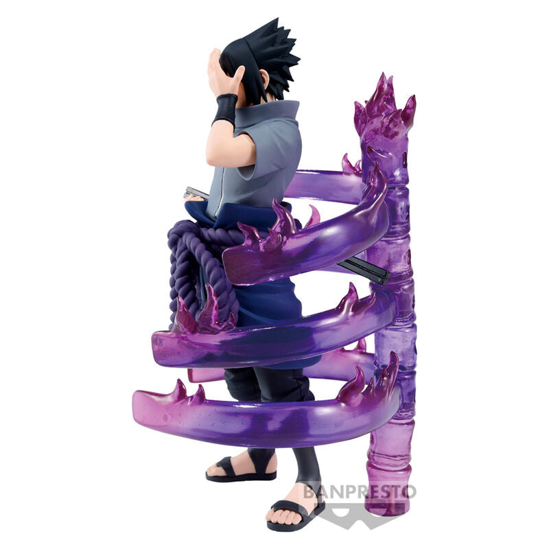 Figura Sasuke Uchiha II Effectreme Naruto Shippuden 15cm   BANPRESTO