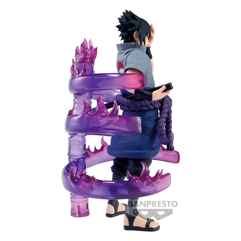 Figura Sasuke Uchiha II Effectreme Naruto Shippuden 15cm   BANPRESTO