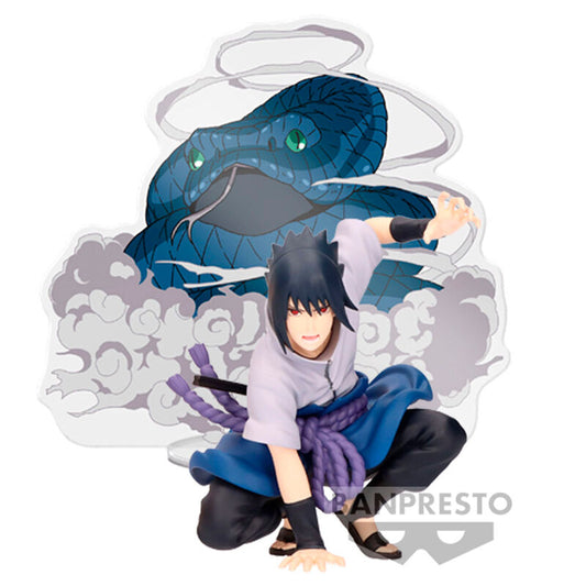 Figura Sasuke Uchiha Special Panel Spectacle Naruto Shippuden 9cm  