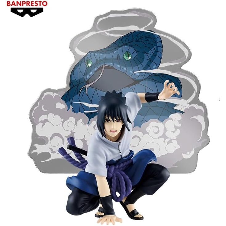 Figura Sasuke Uchiha Special Panel Spectacle Naruto Shippuden 9cm  