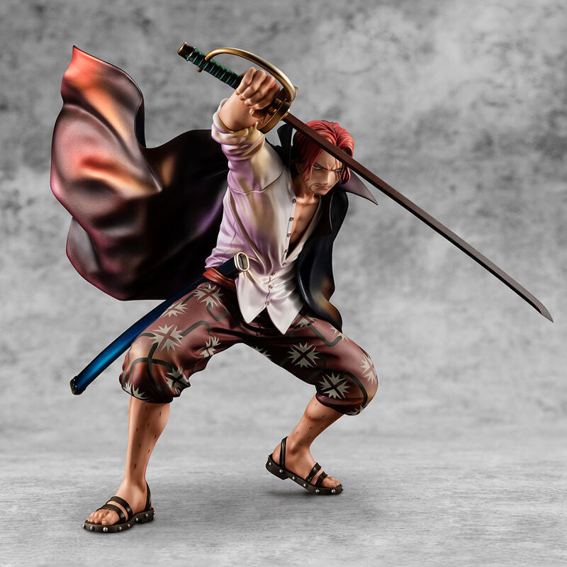 Figura Shanks Red haired Playback Memories One Piece 21,5cm   MEGAHOUSE