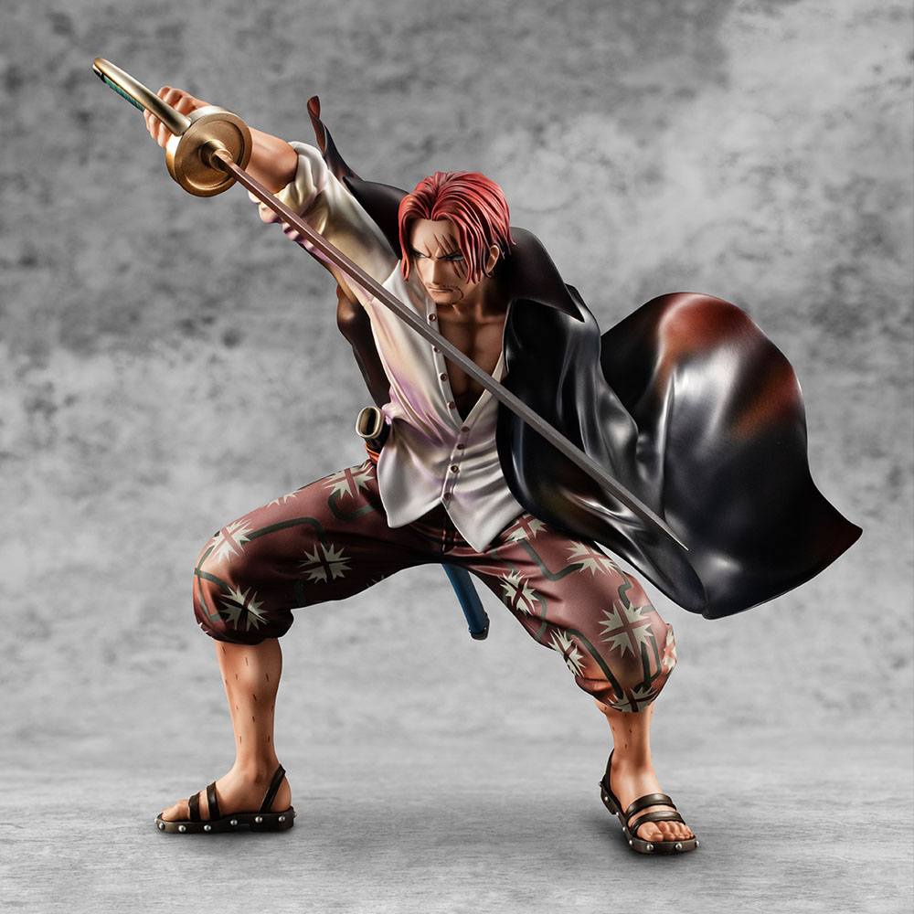 Figura Shanks Red haired Playback Memories One Piece 21,5cm-Megahouse   Megahouse