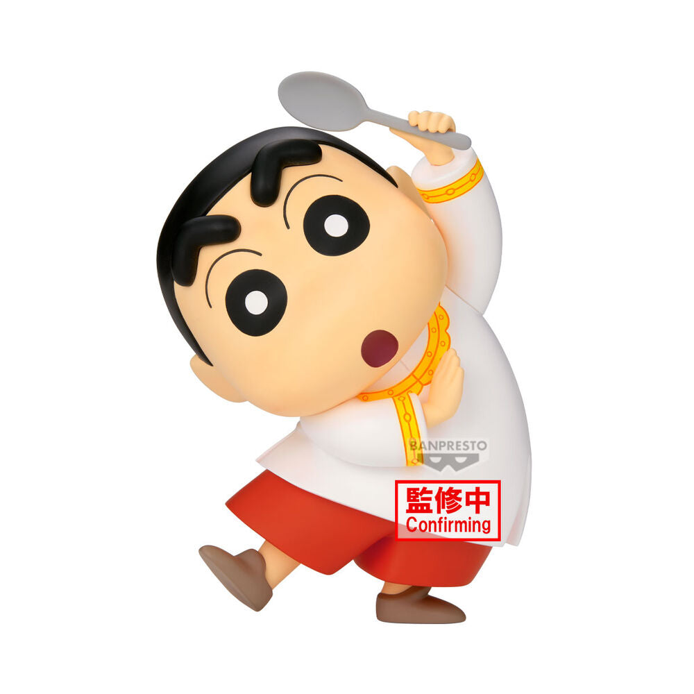 Figura Shinnosuke Shakunetsu no Kasukabe Dancers Crayon Shinchan Movie 18cm   BANPRESTO