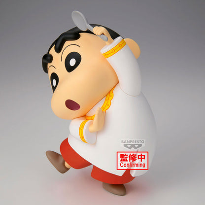 Figura Shinnosuke Shakunetsu no Kasukabe Dancers Crayon Shinchan Movie 18cm   BANPRESTO
