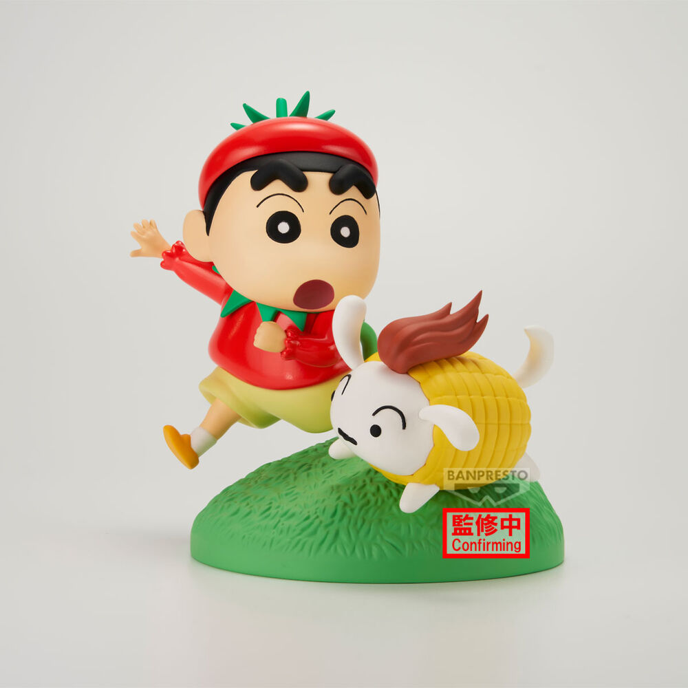 Figura Shinnosuke Vegetable Costume Crayon Shinchan 10cm  