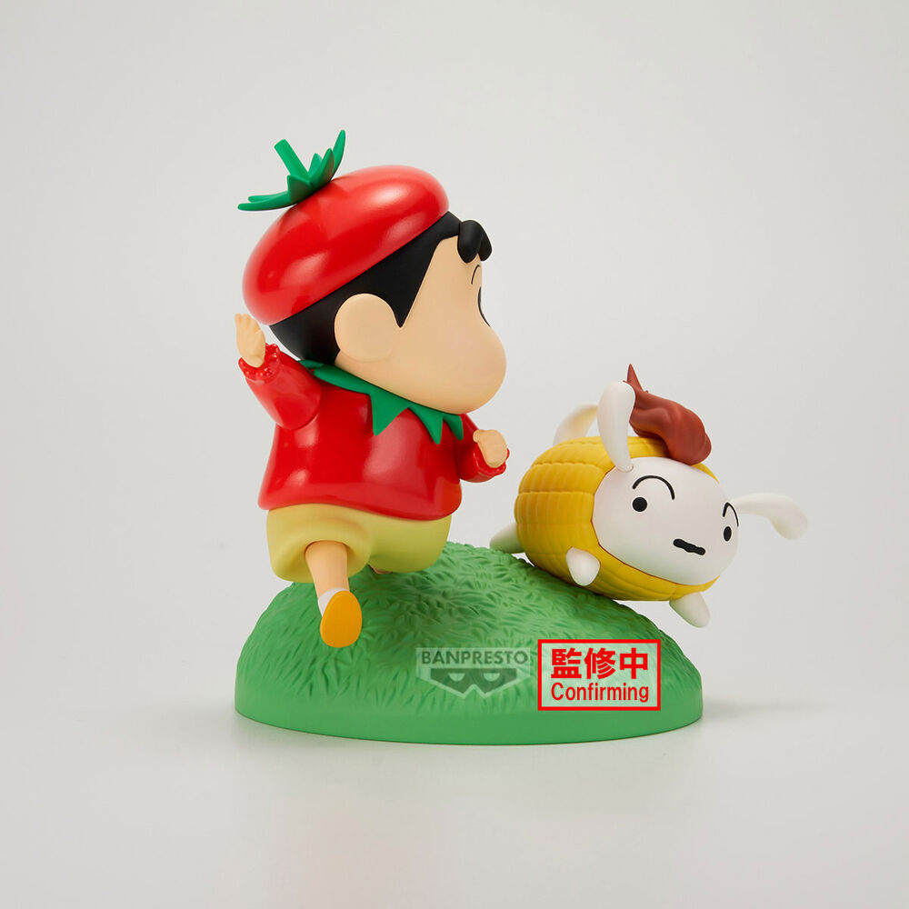 Figura Shinnosuke Vegetable Costume Crayon Shinchan 10cm  