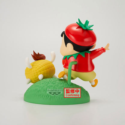 Figura Shinnosuke Vegetable Costume Crayon Shinchan 10cm  