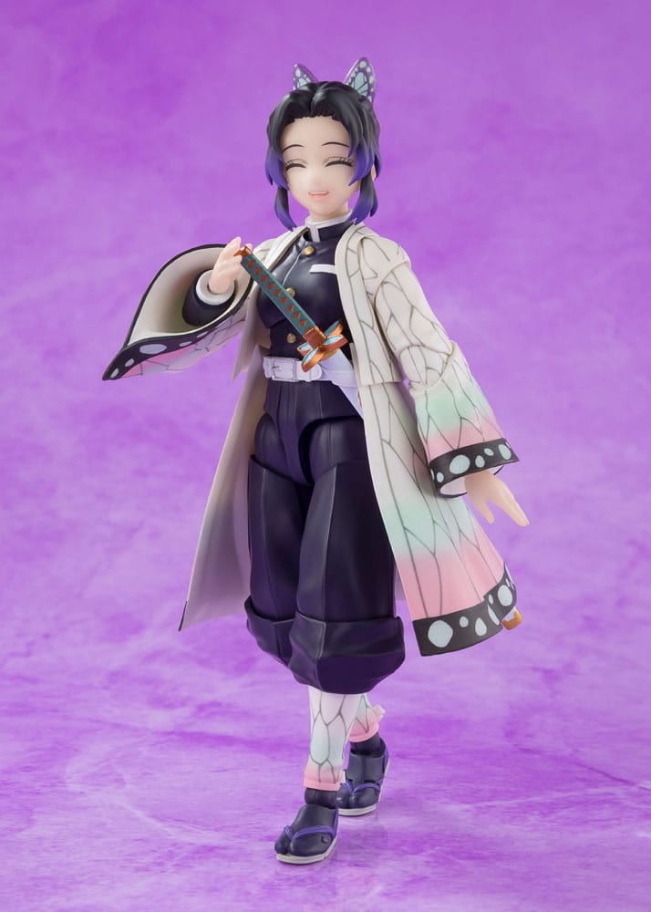 Figura Shinobu Kocho 13cm Demon Slayer Kimetsu no Yaiba SH Figuarts   TAMASHII NATIONS