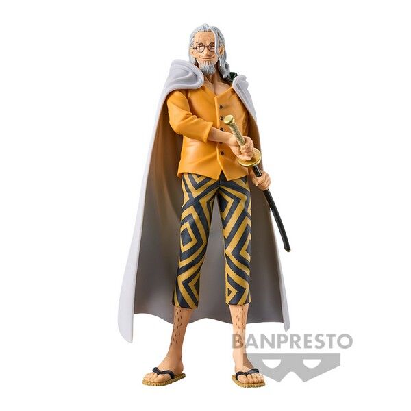Figura Silvers Rayleigh Wanokuni Yukata Grandline Series One Piece 17cm   BANPRESTO