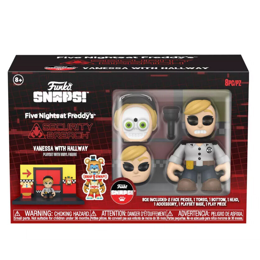 Figura Snaps! Five Night at Freddys Vanessa with Hallway   FUNKO