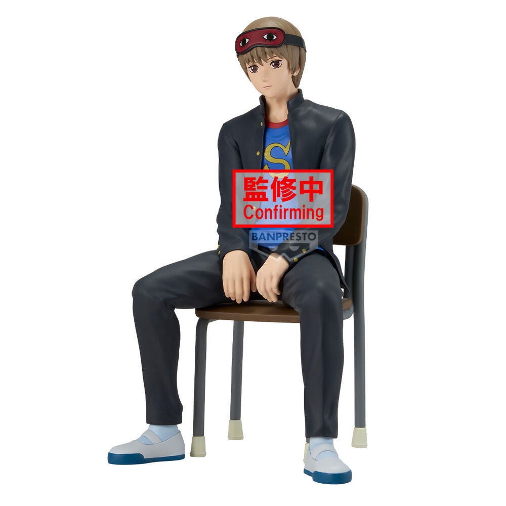 Figura Sogo Okita Hijikata Mr.Ginpachi's Zany Class Gintama 16cm   BANPRESTO