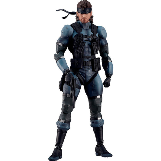 Figura Solid Snake MGS2 Version Updated Metal Gear Solid 2 Sons of Liberty 16cm  