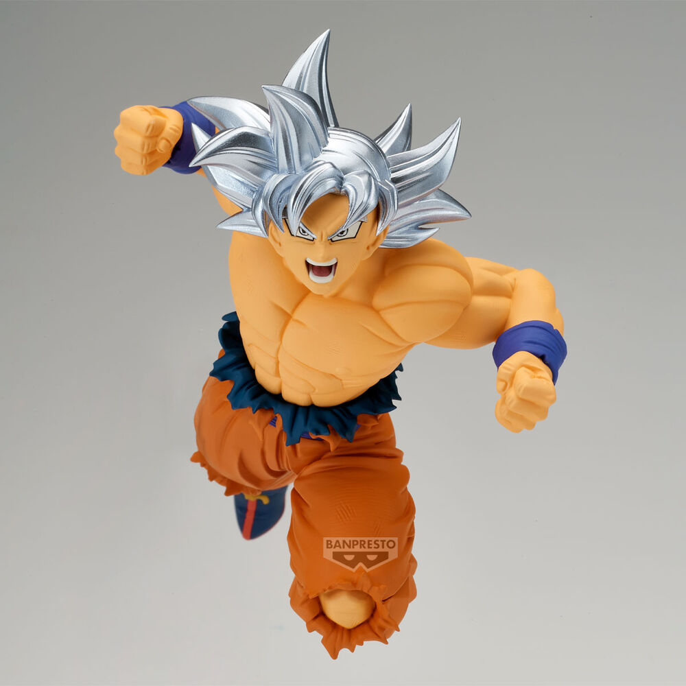 Figura Son Goku Ultra Instinct Match Makers Dragon Ball Super 13cm   BANPRESTO