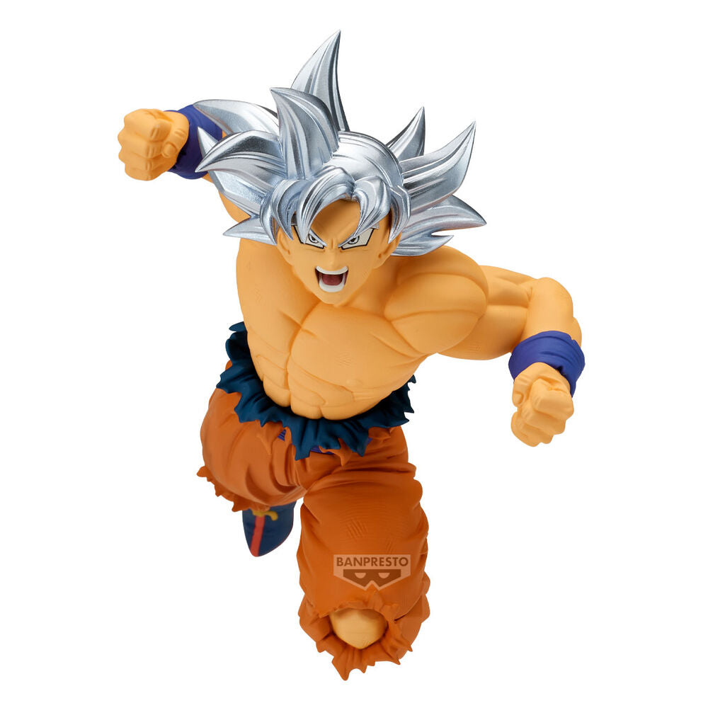 Figura Son Goku Ultra Instinct Match Makers Dragon Ball Super 13cm   BANPRESTO
