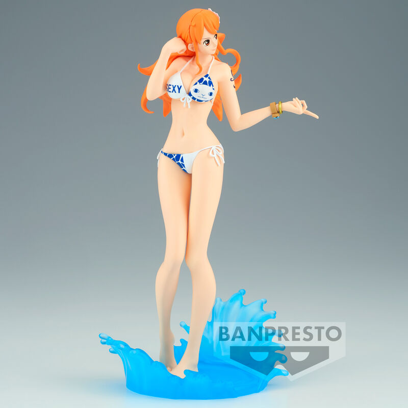 Figura Splash Style Nami Glitter & Glamorous One Piece 23cm   BANPRESTO