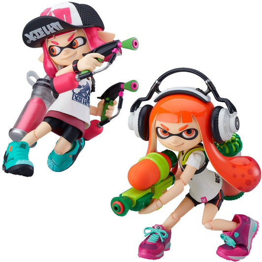 Figura Splatoon/Splatoon 2 Figura Figma Splatoon Girl DX Edition 10 cm  