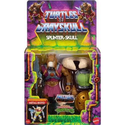 Figura Splinter-Skull Turtles of Grayskull Masters of the Universe 14cm   MATTEL