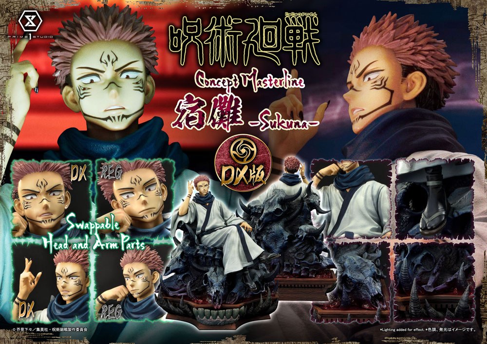 Figura Sukuna Jujutsu Kaisen Premium Masterline Series Deluxe Version  