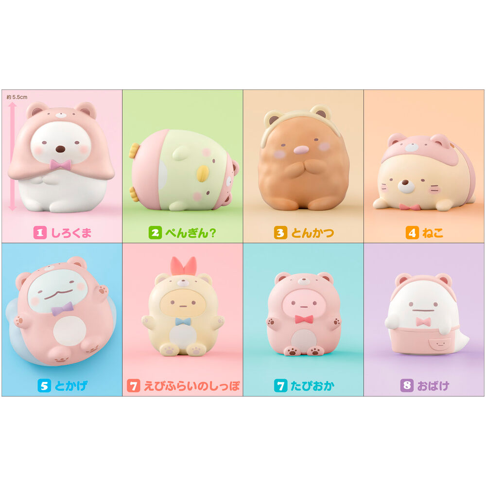 Figura Sumikko Gurashi Friends surtido   BANDAI