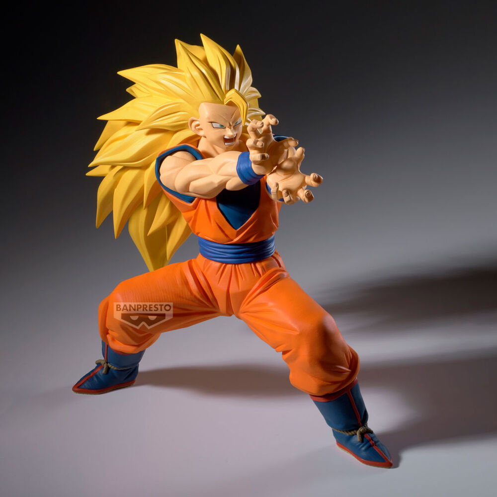 Figura Super Saiyan 3 Son Goku vs Majin Buu Pure Match Makers Dragon Ball Z 16cm   BANPRESTO