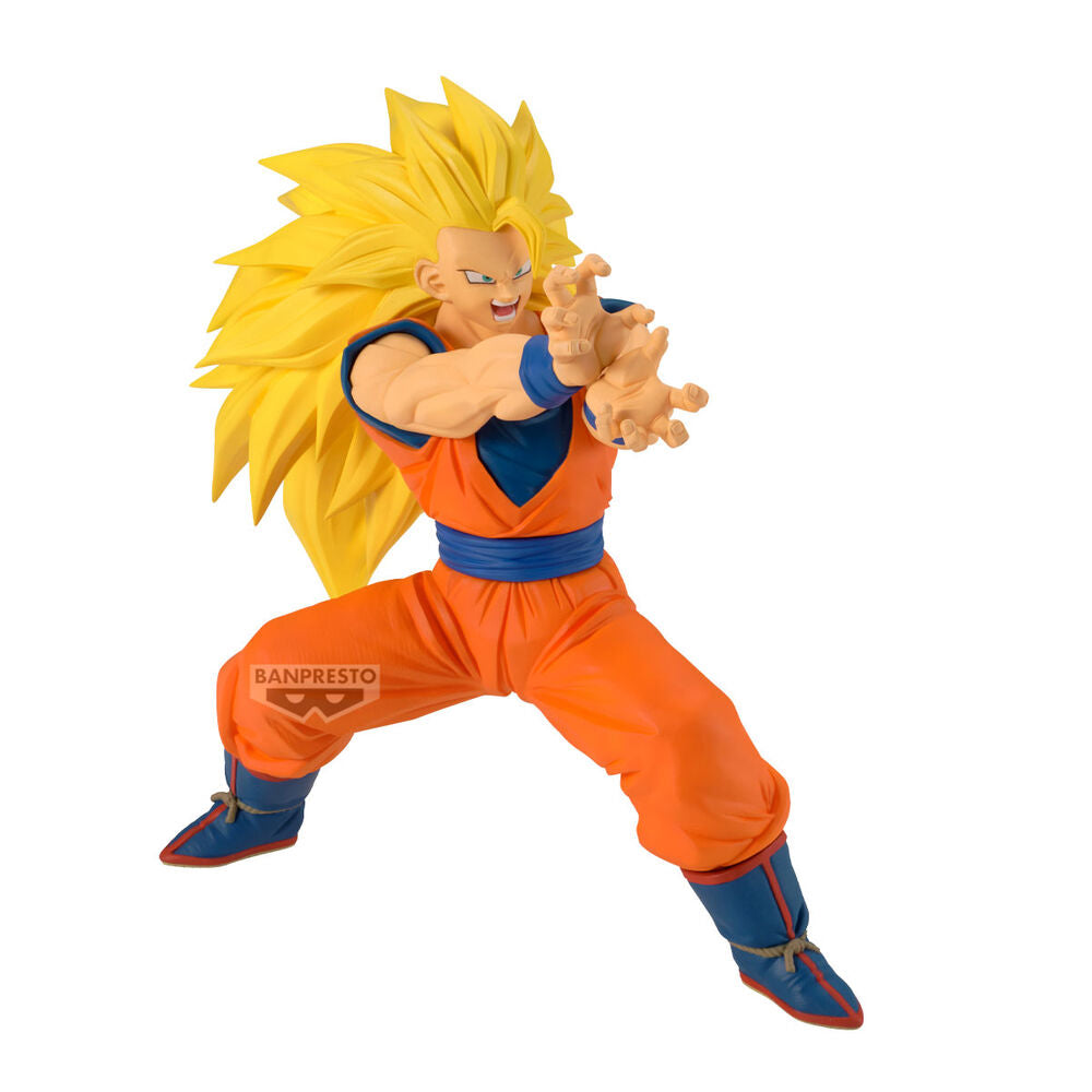 Figura Super Saiyan 3 Son Goku vs Majin Buu Pure Match Makers Dragon Ball Z 16cm   BANPRESTO