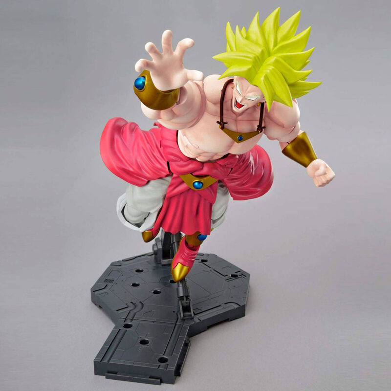 Figura Super Saiyan Broly New Version Model Kit Rise Standard Dragon Ball Z 20cm   BANDAI HOBBY