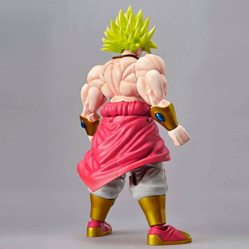 Figura Super Saiyan Broly New Version Model Kit Rise Standard Dragon Ball Z 20cm   BANDAI HOBBY