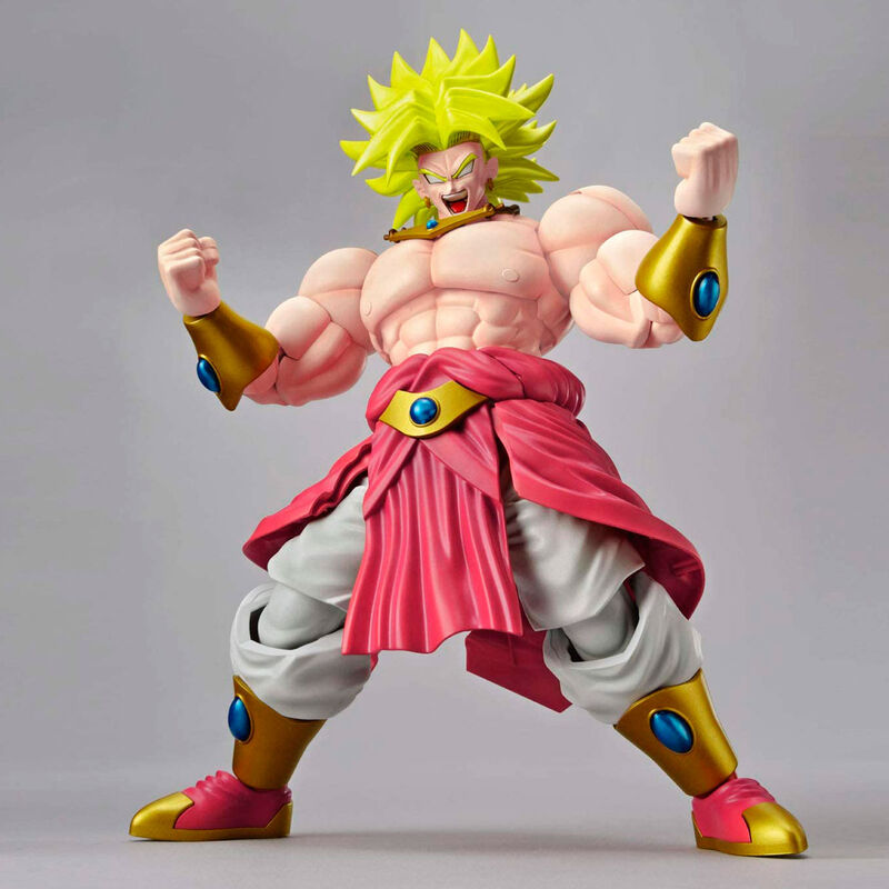 Figura Super Saiyan Broly New Version Model Kit Rise Standard Dragon Ball Z 20cm   BANDAI HOBBY