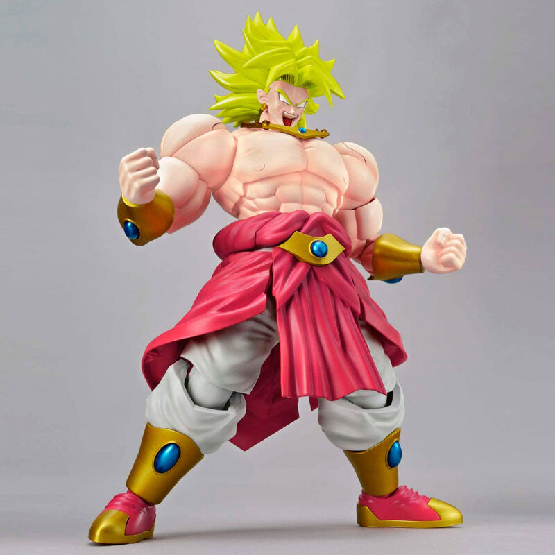 Figura Super Saiyan Broly New Version Model Kit Rise Standard Dragon Ball Z 20cm   BANDAI HOBBY