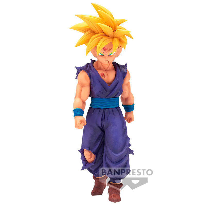 Figura Super Saiyan Son Gohan Solid Edge Work Dragon Ball Z 16cm   BANPRESTO