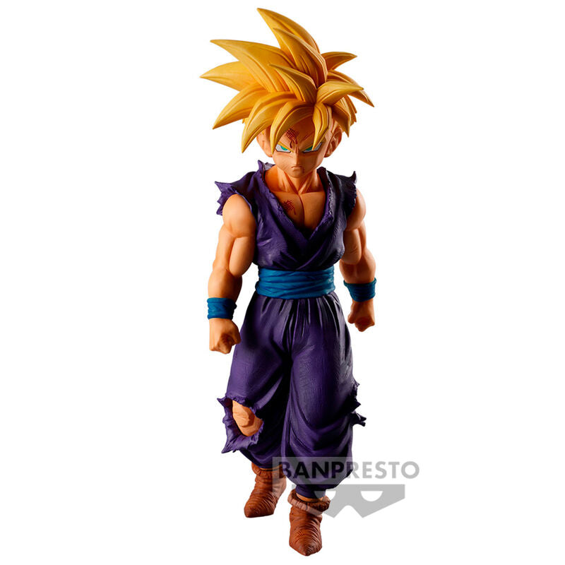 Figura Super Saiyan Son Gohan Solid Edge Work Dragon Ball Z 16cm   BANPRESTO