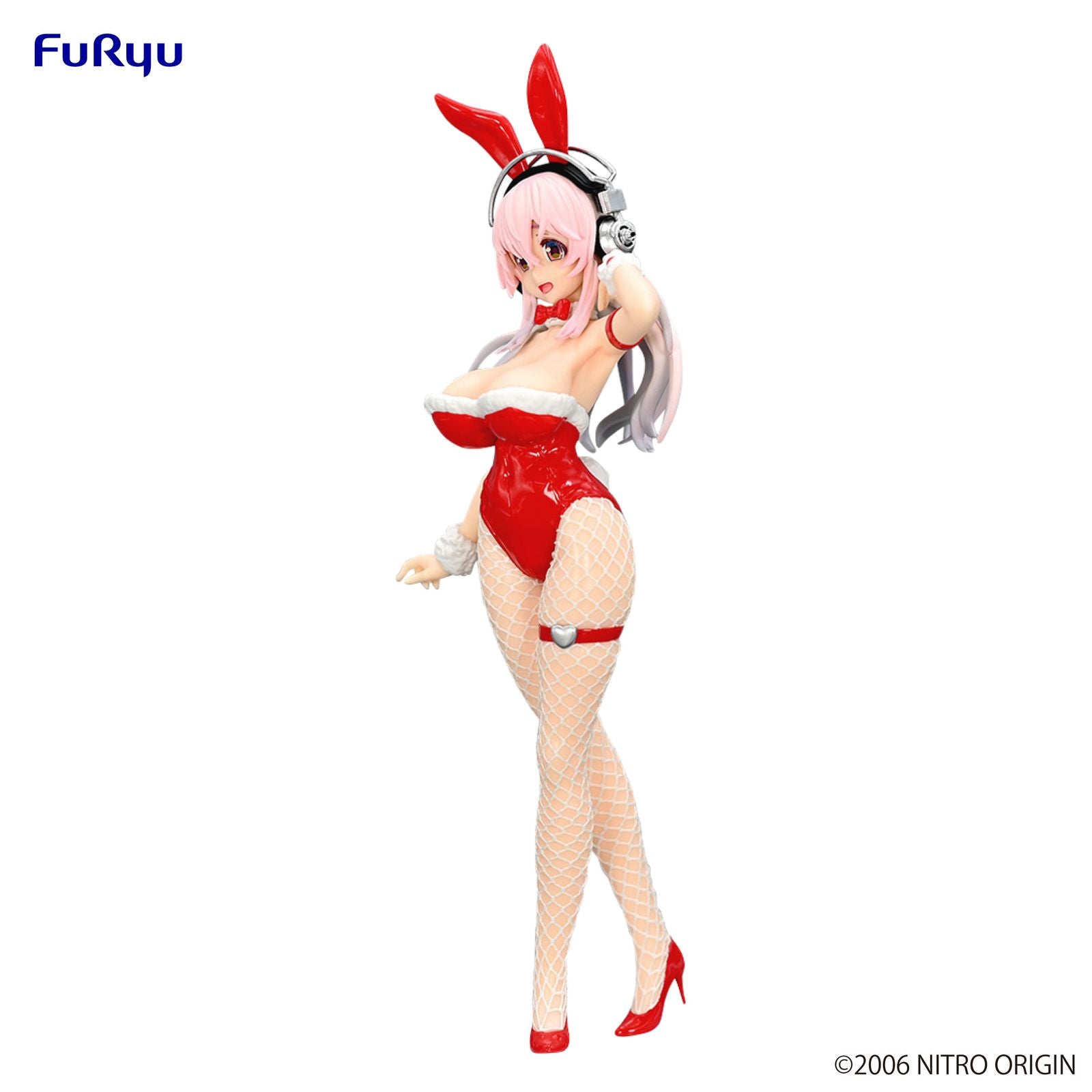 Figura Super Sonico Red Color version Bicute Bunnies 30cm   FURYU