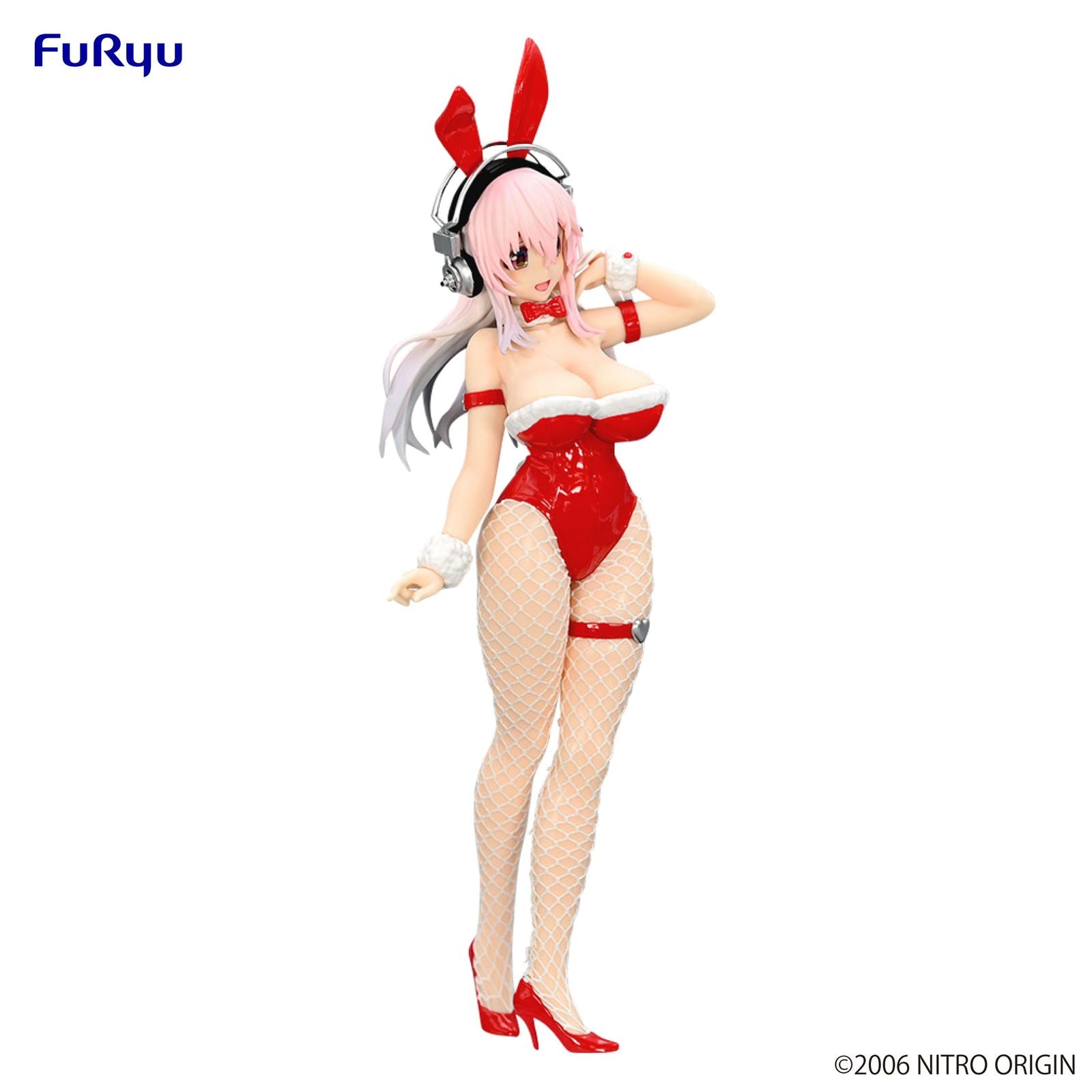 Figura Super Sonico Red Color version Bicute Bunnies 30cm   FURYU
